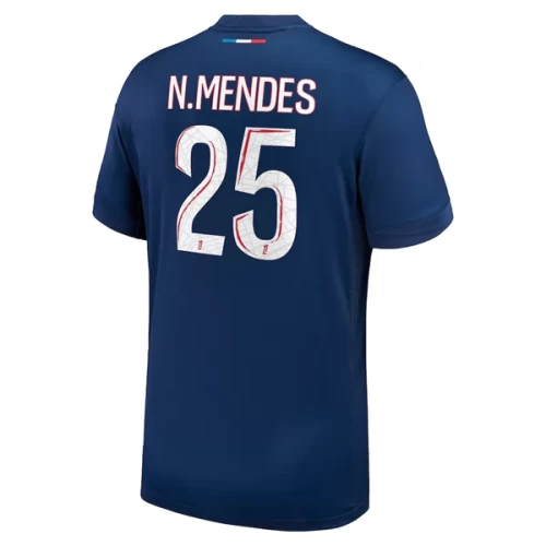 Prima Maglia N.Mendes PSG 2024/2025 Prima Maglia N.Mendes PSG 2024/2025